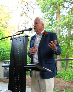 John Vandenbergh at annual meeting