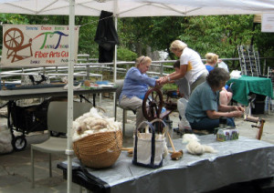 Wool-spinning